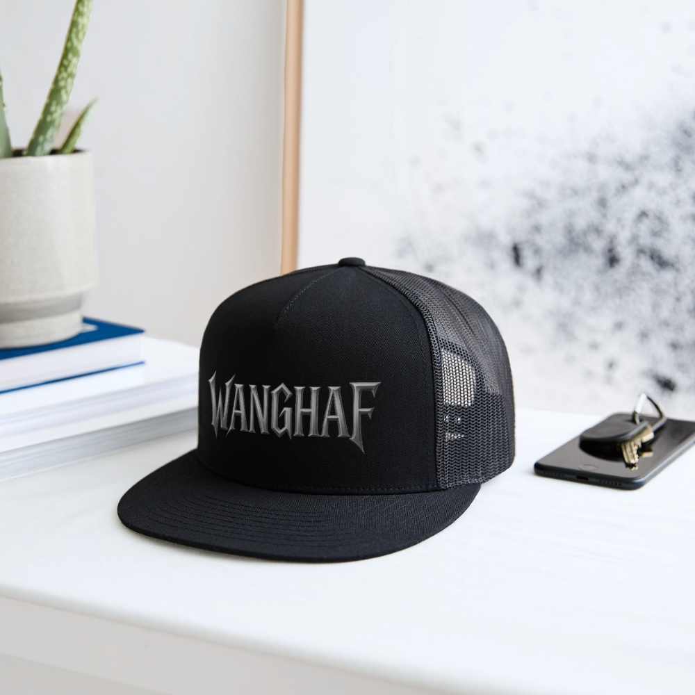 WANGHAF Trucker Hat - black/black