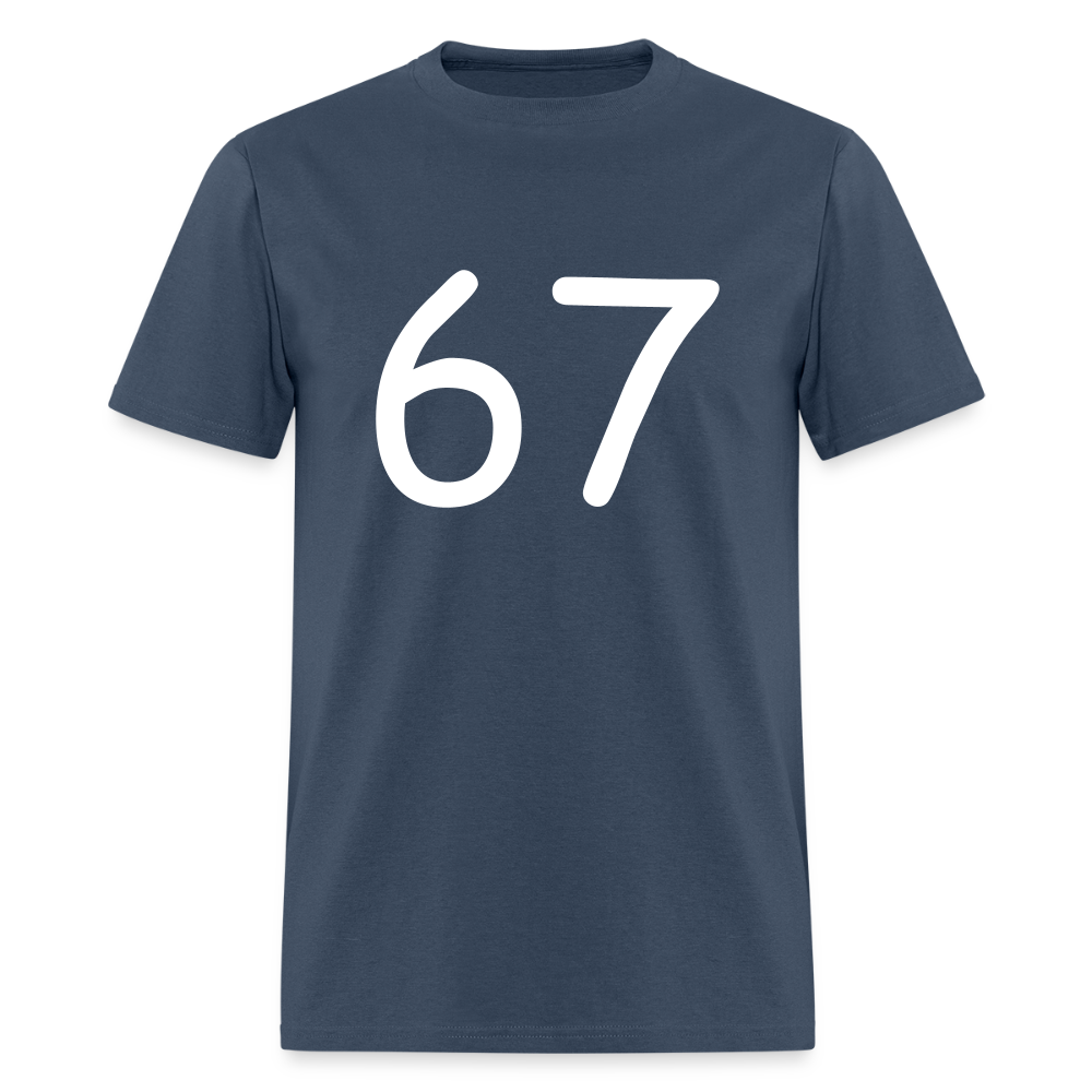 6 7 Shirt WOW -  blue dusk