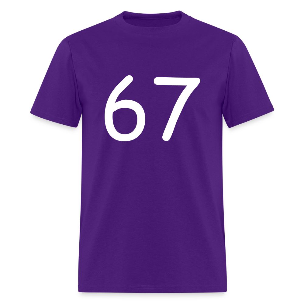 6 7 Shirt WOW - purple