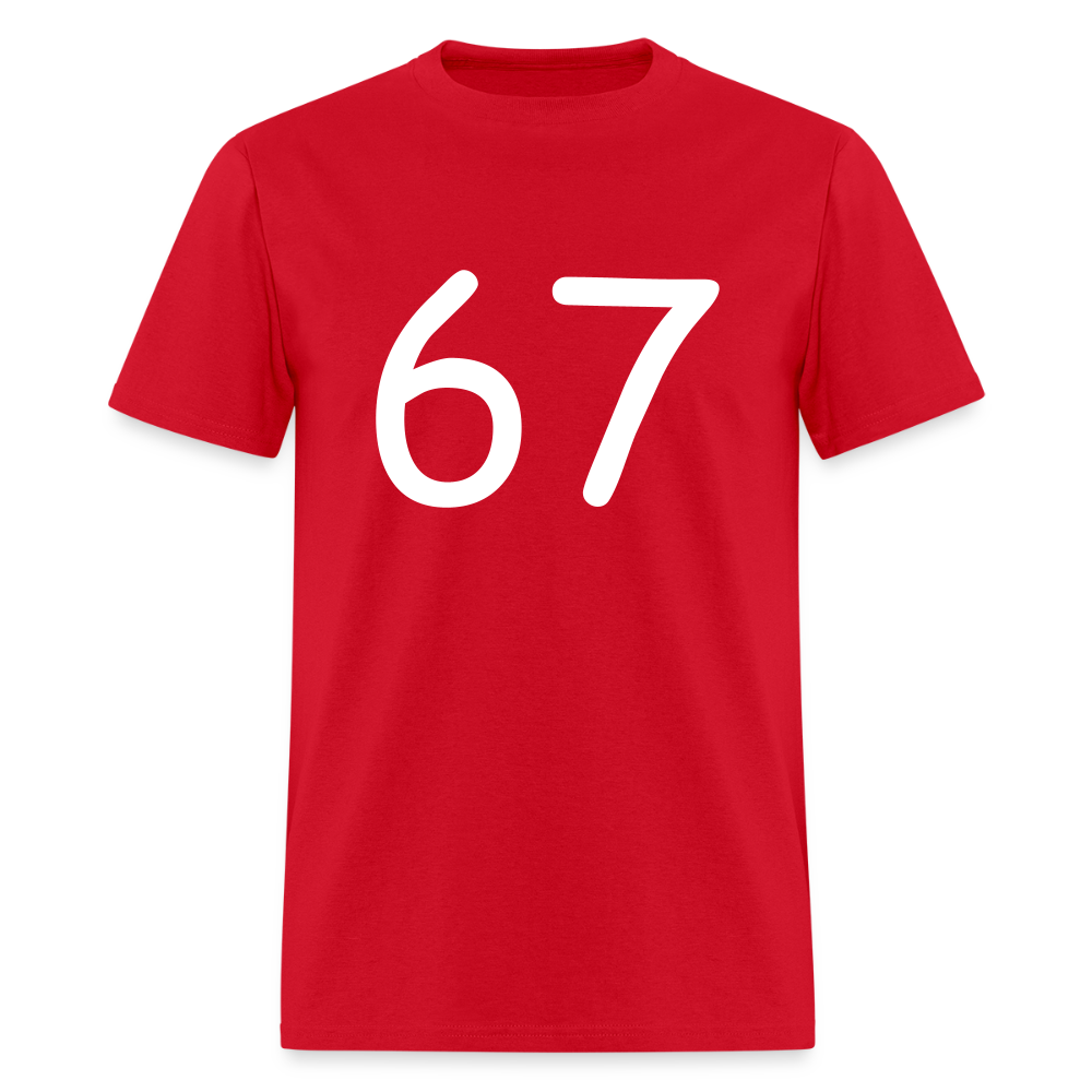 6 7 Shirt WOW - red